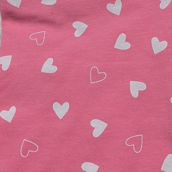 ANKO Kid's – Soft Pink Shorts with Heart Print Comfy Elastic Waistband NWT - Picture 6 of 6